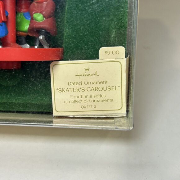 Hallmark Keepsake Ornament "Skaters Carousel" #4 In Series 1981 Christmas - Picture 8 of 8